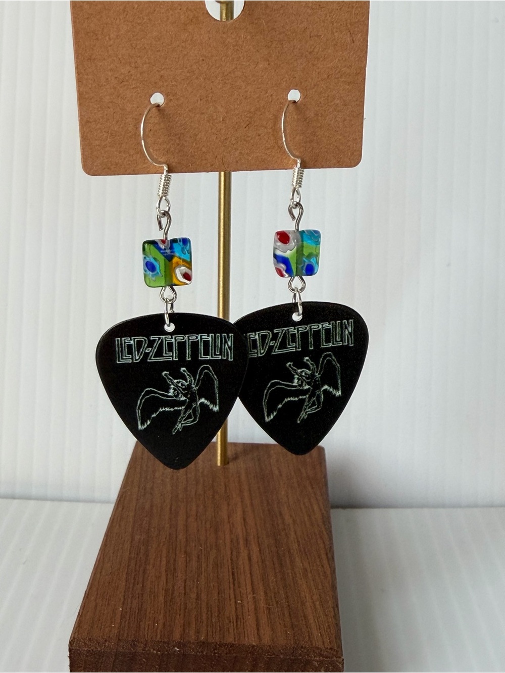Led Zeppelin Guitar Pick Earrings